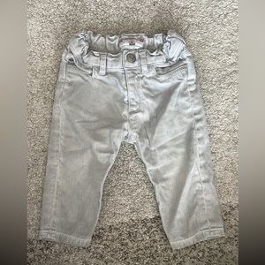 Grey bonpoint jeans